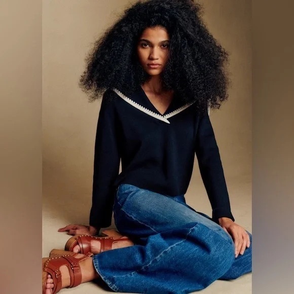 Sezane NAYA JUMPER - Picture 1 of 8